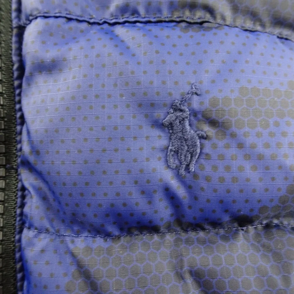 Ralph Lauren Baby Boy Reversible Camo Puffer Vest Jacket Size 12M